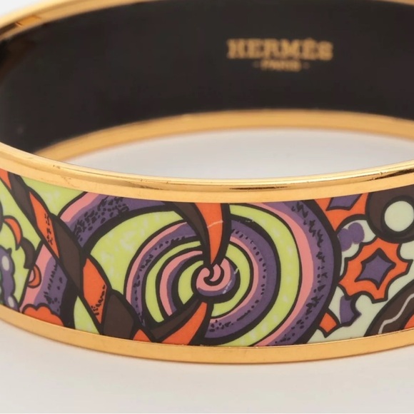 Hermes Enamel GM Bangle - Picture 3 of 4